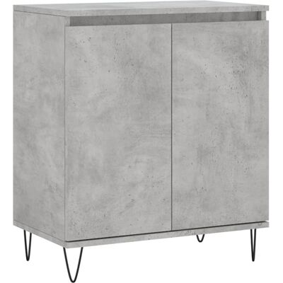 vidaXL Betonggraues Sideboard - Aufbewahrungsschrank - 60x35x70 cm vidaXL Betonggraues Sideboard - Aufbewahrungsschrank - 60x35x70 cm