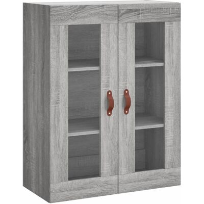 vidaXL Wandmontiertes Schrank Grau Sonoma 69,5x34x90 cm - Sideboard vidaXL Wandmontiertes Schrank Grau Sonoma 69,5x34x90 cm - Sideboard