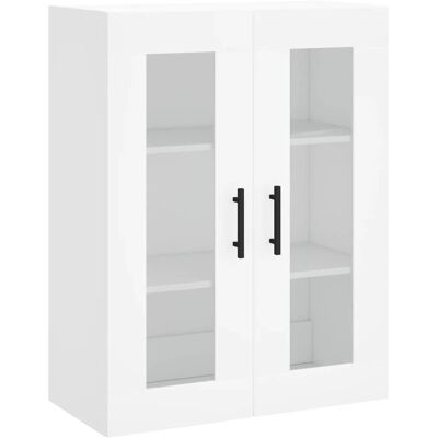 vidaXL Wandmontierter Schrank Weiß 69,5x34x90 cm vidaXL Wandmontierter Schrank Weiß 69,5x34x90 cm