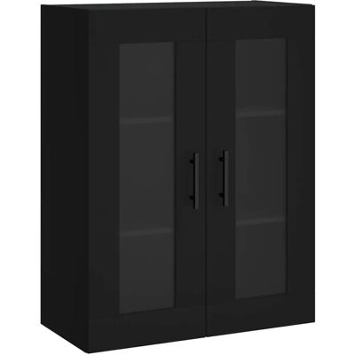 vidaXL Modell 828501 Schwarzer Wandmontierter Schrank - Sideboard vidaXL Modell 828501 Schwarzer Wandmontierter Schrank - Sideboard
