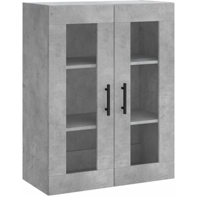 vidaXL Wandmontiertes Schrank - Beton Grau, 69,5x34x90 cm - Wandmontierter Schrank vidaXL Wandmontiertes Schrank - Beton Grau, 69,5x34x90 cm - Wandmontierter Schrank
