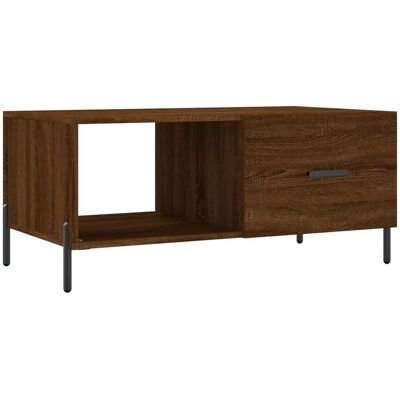 vidaXL 829227 Table basse Chêne Marron - Table de salon - Publicité vidaXL 829227 Table basse Chêne Marron - Table de salon - Publicité