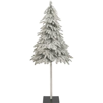 vidaXL 210 cm Künstlicher Weihnachtsbaum mit Schnee und Lichter - Weihnachtsdekoration vidaXL 210 cm Künstlicher Weihnachtsbaum mit Schnee und Lichter - Weihnachtsdekoration
