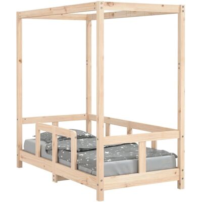 vidaXL 834510 Kinderbett Braun - Kinderbett aus Holz vidaXL 834510 Kinderbett Braun - Kinderbett aus Holz