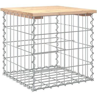vidaXL 834335 Outdoor Bank - Gabionen Design Sitzbank aus Massivholz Kiefer vidaXL 834335 Outdoor Bank - Gabionen Design Sitzbank aus Massivholz Kiefer