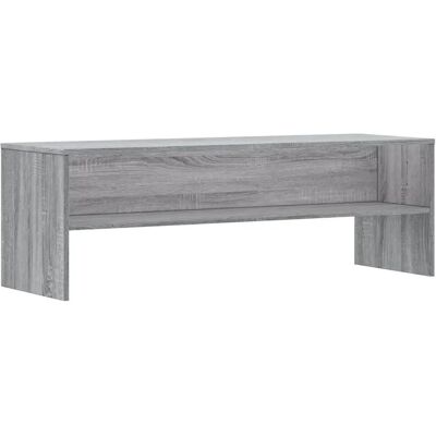 vidaXL Graues Sonoma TV-Schrank - Medien- & TV-Möbel - 835565 vidaXL Graues Sonoma TV-Schrank - Medien- & TV-Möbel - 835565