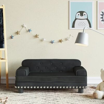 Vidaxl - Kinder-Sofa aus Samt 70x45x30 cm - Sofá para niños Vidaxl - Kinder-Sofa aus Samt 70x45x30 cm - Sofá para niños