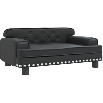 Canapé pour enfants Maison Chic Noir - 70x45x30cm - Publicité Canapé pour enfants Maison Chic Noir - 70x45x30cm - Publicité