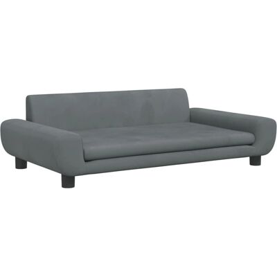 vidaXL Kanapa dla dzieci ciemnoszara - Kids Sofa vidaXL Kanapa dla dzieci ciemnoszara - Kids Sofa