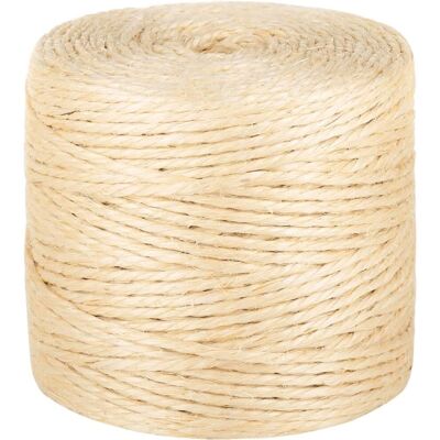 vidaXL Seil 100% Sisal 4 mm 500 m - Seil vidaXL Seil 100% Sisal 4 mm 500 m - Seil