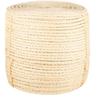 vidaXL Seil 8mm 25m Sisal - Für Haushalt & Garten vidaXL Seil 8mm 25m Sisal - Für Haushalt & Garten