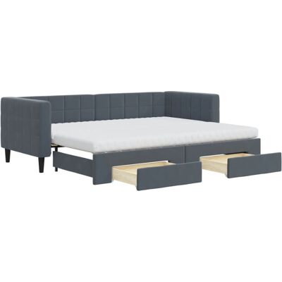 vidaXL Canapé-Lit Extensible avec Matelas - Sofá cama - Publicité vidaXL Canapé-Lit Extensible avec Matelas - Sofá cama - Publicité