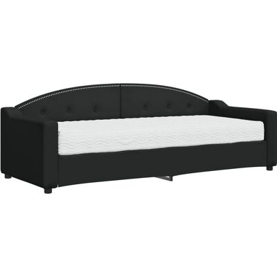 MAISONCHIC Schlafsofa - 80x200cm Schwarz - Vielseitig 2-in-1 MAISONCHIC Schlafsofa - 80x200cm Schwarz - Vielseitig 2-in-1