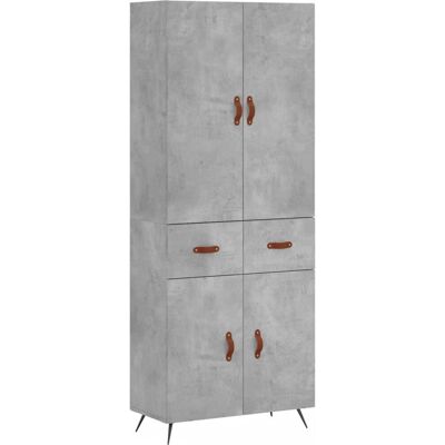 vidaXL Highboard Beton Grau - Sideboard vidaXL Highboard Beton Grau - Sideboard