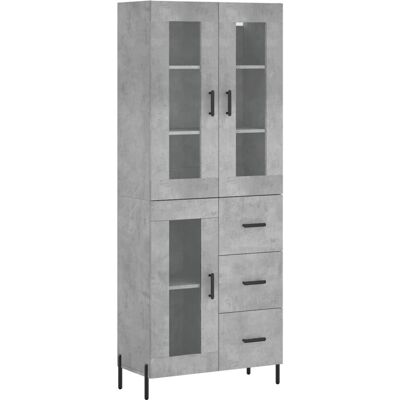 vidaXL Hochboard Beton Grau - Sideboard vidaXL Hochboard Beton Grau - Sideboard