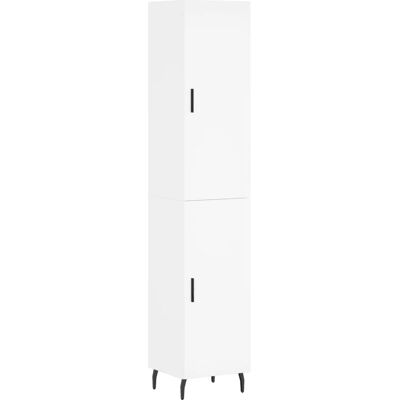 vidaXL Hochschrank Weiß 34,5x34x180 cm - Highboard vidaXL Hochschrank Weiß 34,5x34x180 cm - Highboard