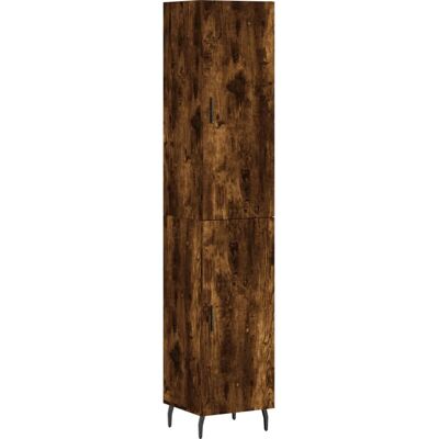 vidaXL Hochboard Räuchereiche Stauraum Schrank - Sideboard vidaXL Hochboard Räuchereiche Stauraum Schrank - Sideboard