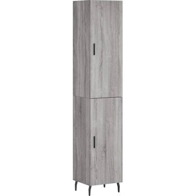vidaXL Buffet Gris Sonoma - Meuble de salon, Rangement, Buffet - Publicité vidaXL Buffet Gris Sonoma - Meuble de salon, Rangement, Buffet - Publicité