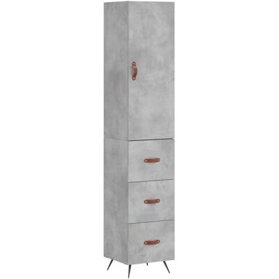 vidaXL Hochboard Beton Grau - Sideboard/Buffet vidaXL Hochboard Beton Grau - Sideboard/Buffet