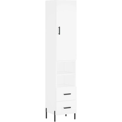 Buffet Blanc vidaXL - Meuble de rangement - Publicité Buffet Blanc vidaXL - Meuble de rangement - Publicité