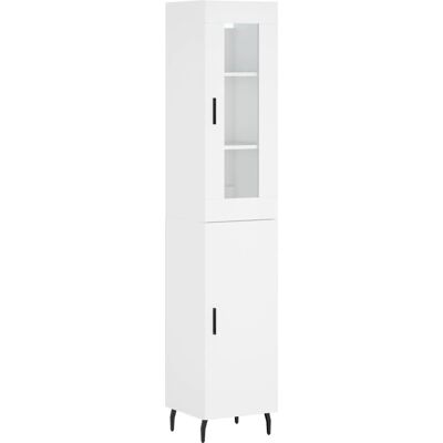 vidaXL Hochschrank Weiß 34,5x34x180 cm - Highboard vidaXL Hochschrank Weiß 34,5x34x180 cm - Highboard