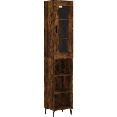 vidaXL Highboard Räuchereiche - Sideboard für Wohnzimmer vidaXL Highboard Räuchereiche - Sideboard für Wohnzimmer