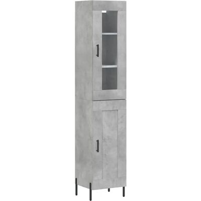 vidaXL Highboard Beton Grau - Sideboard Stauraumschrank vidaXL Highboard Beton Grau - Sideboard Stauraumschrank