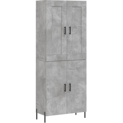 vidaXL 3199565 Beton Grau Highboard - Sideboard vidaXL 3199565 Beton Grau Highboard - Sideboard