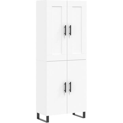vidaXL Hochboard Weiß 69,5x34x180 cm - Sideboard vidaXL Hochboard Weiß 69,5x34x180 cm - Sideboard