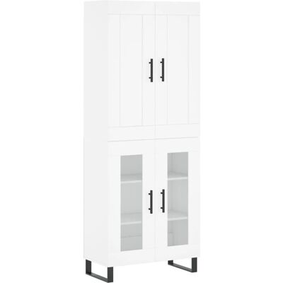 vidaXL 3199641 Buffet Haut Blanc - Armoire de Rangement - Meubles Salon - Publicité vidaXL 3199641 Buffet Haut Blanc - Armoire de Rangement - Meubles Salon - Publicité