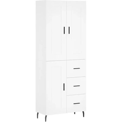 vidaXL Weiß Wohnzimmer Sideboard - Living room sideboard vidaXL Weiß Wohnzimmer Sideboard - Living room sideboard