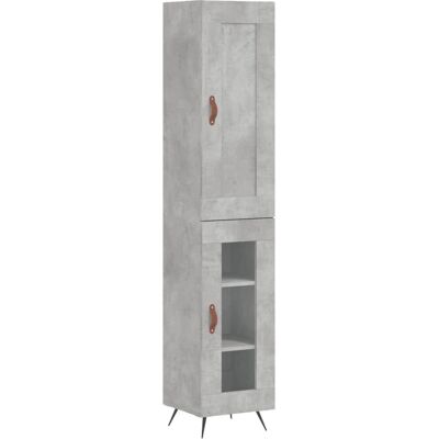 vidaXL Hochschrank Beton Grau - Sideboard vidaXL Hochschrank Beton Grau - Sideboard