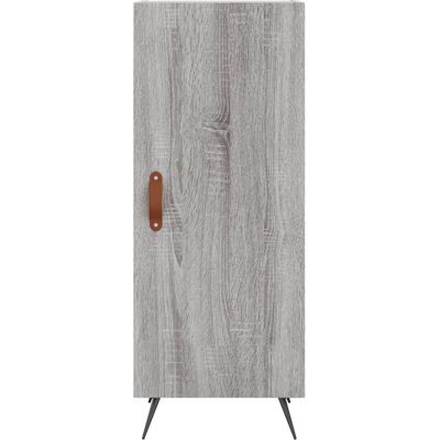 vidaXL Harmaa Sonoma 34,5x34x180 cm Inginööri Puuta Hylly - Hylly vidaXL Harmaa Sonoma 34,5x34x180 cm Inginööri Puuta Hylly - Hylly