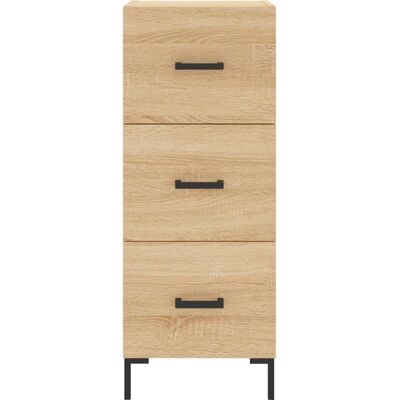 MAISONCHIC Sonoma Eiche Credenza - Wohnzimmer-Sideboard MAISONCHIC Sonoma Eiche Credenza - Wohnzimmer-Sideboard