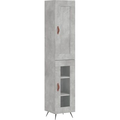 vidaXL 3200365 Betonggrau Highboard Hochschrank - Sideboard vidaXL 3200365 Betonggrau Highboard Hochschrank - Sideboard