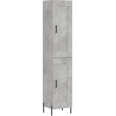 vidaXL 3200461 Wohnzimmer-Sideboard Betongrau - Highboard vidaXL 3200461 Wohnzimmer-Sideboard Betongrau - Highboard
