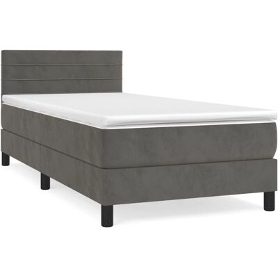 vidaXL 3141342 Bett - mit verstellbarem Kopfteil, Taschenfederkernmatratze, mittelfest vidaXL 3141342 Bett - mit verstellbarem Kopfteil, Taschenfederkernmatratze, mittelfest