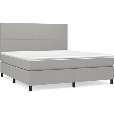 vidaXL 3141793 hellgraues Bett - Bett vidaXL 3141793 hellgraues Bett - Bett