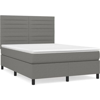 vidaXL Bett 3141858 - Bett mit verstellbarem Kopfteil & Taschenfederkernmatratze vidaXL Bett 3141858 - Bett mit verstellbarem Kopfteil & Taschenfederkernmatratze
