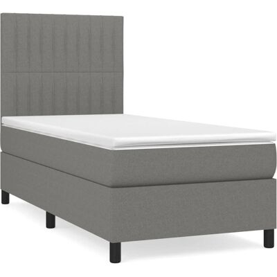 vidaXL Verti Dunkelgraues Bett - Bett vidaXL Verti Dunkelgraues Bett - Bett