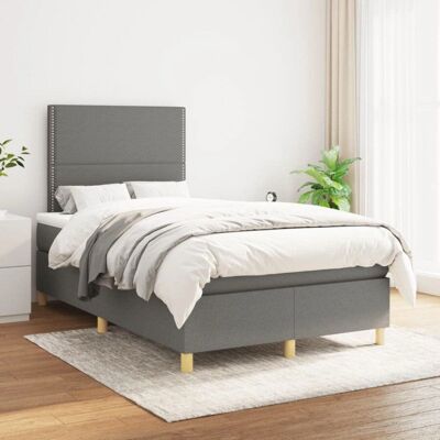 Maison Chic Donkergrijs Pocketveringbed Maison Chic Donkergrijs Pocketveringbed