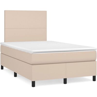 vidaXL Bett mit Verstellbarem Kopfteil - Mittelfest - Langlebiges Kunstleder vidaXL Bett mit Verstellbarem Kopfteil - Mittelfest - Langlebiges Kunstleder