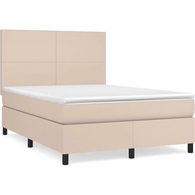 vidaXL Bett mit verstellbarem Kopfteil - 140x200cm vidaXL Bett mit verstellbarem Kopfteil - 140x200cm