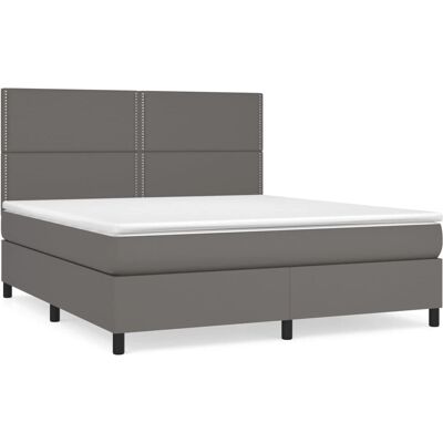 VidaXL 3142783 Graues Bett - Bett VidaXL 3142783 Graues Bett - Bett