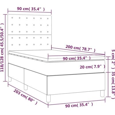 MAISONCHIC Bett mit verstellbarem Kopfteil - 90x200 cm - Bett MAISONCHIC Bett mit verstellbarem Kopfteil - 90x200 cm - Bett