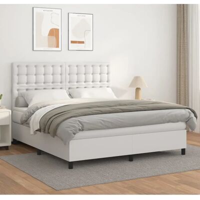 Maisonchic - Bett mit Taschenfederkernmatratze - Bett Maisonchic - Bett mit Taschenfederkernmatratze - Bett