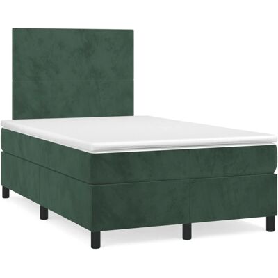 vidaXL 736401 Dunkelgrünes Samtbetten - Bett vidaXL 736401 Dunkelgrünes Samtbetten - Bett