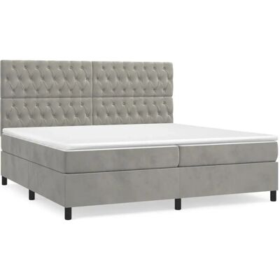 vidaXL Bett mit Matratze und Topper - Bett vidaXL Bett mit Matratze und Topper - Bett