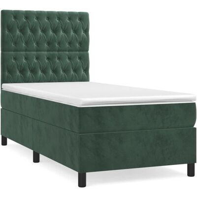 vidaXL 3143184 Bett - Samtvelours Grün - Bett vidaXL 3143184 Bett - Samtvelours Grün - Bett