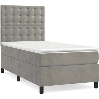 vidaXL Bett mit Matratze - Moderner Komfort vidaXL Bett mit Matratze - Moderner Komfort
